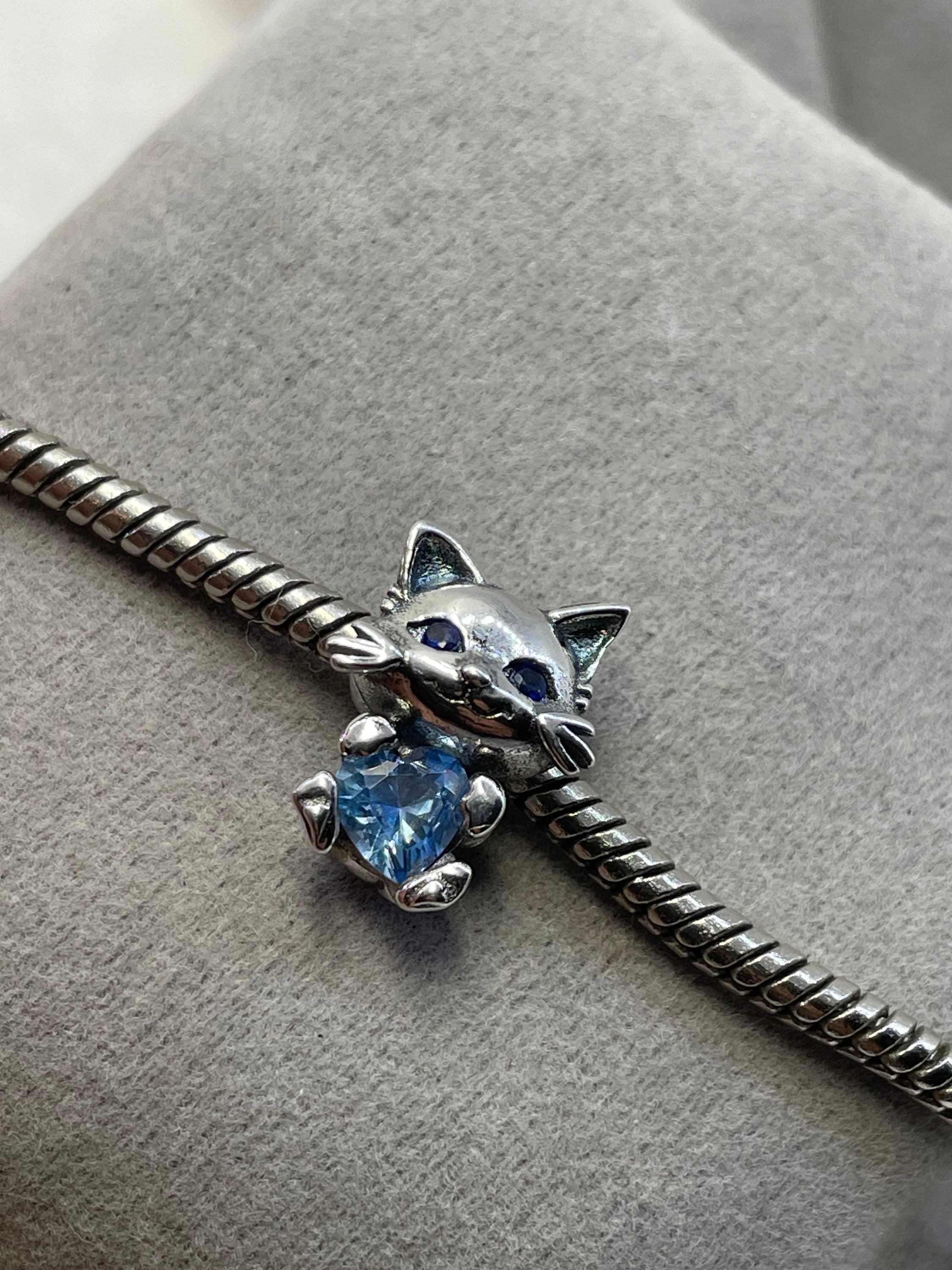 HELLO KITTY Sanrio Character Enamel Charm Bead For Your Pandora Bracelet -  1pc