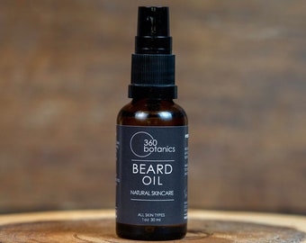 Handmade Beard Oil: Natural Scented Moisturizer, Argan & Jojoba Oil