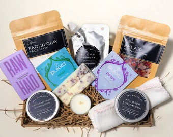 Get Well Soon Gift Box: Natural Spa Recovery Kit