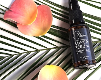 Super Serum Facial Oil: Organic Rosehipseed, Vegan Moisturizer