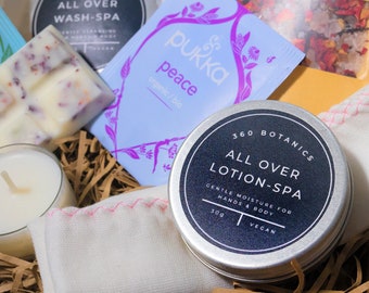 Birthday Spa Gift Box for Her: Natural Relaxation Letterbox Set