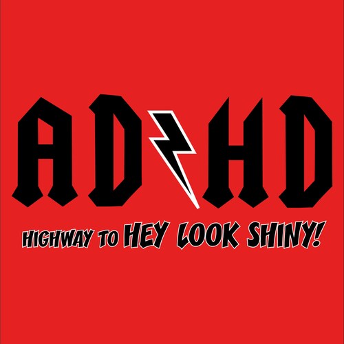 ADHD ACDC / V Neck / Adhd Shirt / Funny ADHD Shirt / Cool Adhd | Etsy