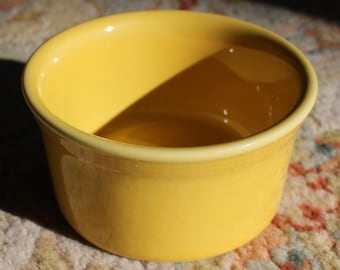 Fiestaware Ramekin, Sunflower Yellow Glaze, New Old Stock