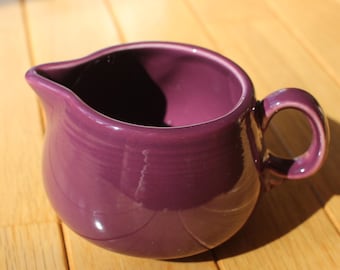 Fiesta Fiestaware Heather Purple Creamer New Never Used