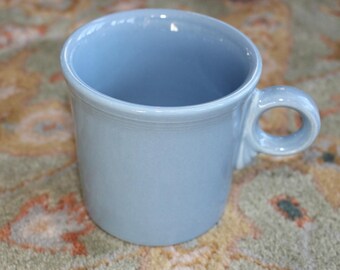 Fiesta Retired Periwinkle Blue Ring Handle Mug Brand New OLD STOCK Never Used
