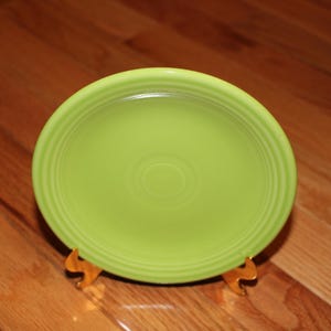 Fiesta Fiestaware Retired Chartreuse Green Glaze Bread and Butter