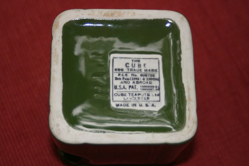 CUBE Teapots LTD. the Cube Square Stackable Tea Pot Made in U.S.A. by