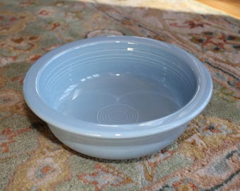 Fiesta Fiestaware Periwinkle Blue 1 Quart Nappy Bowl