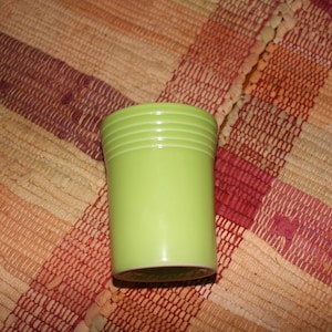 Fiestaware Fiesta Retired Chartreuse Green (1997-1999) Limited Edition Juice Tumbler ~ Brand New OLD STOCK Never Used ~ Beautiful!