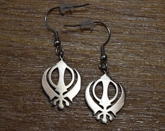 Sikhism Sikh Necklace Khanda necklace pendant symbol talisman | Etsy