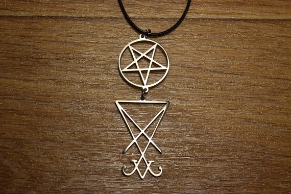 Salomon Pentagramme Double Roi Lucifer Amulette Inversé Etsy dBffCIwqx