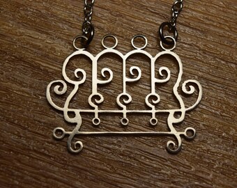 Sceal Sigil of Paimon sigil of demons Necklace Satan Necklace Lesser Key demon seal pendant Goetia necklace Lemegeton jewelry Seal Lucifer