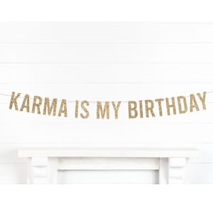 Karma is my birthday, It&#39;s Me, Hi, I&#39;m The Birthday Girl, Birthday Eras, Taylor Bday Party Decorations, Eras Decor, Birthday Banner, Custom