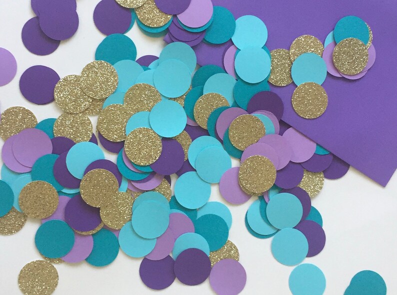 Mermaid Confetti Table Decorations Image 0