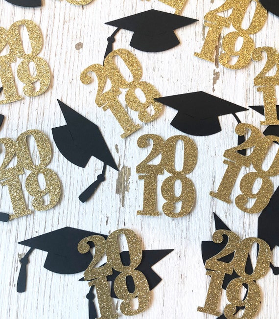 Graduation Confetti 2019 Grad Confetti 2019 Confetti Etsy