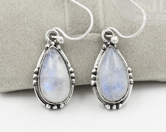 Orecchini da donna in argento Sterling 925 a forma di pera