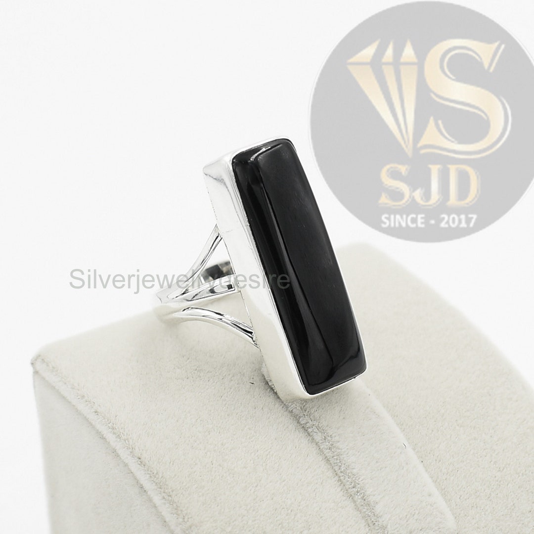 ★SENTIMENTS★ NO.470 [BLACK] RING Amazon.com: JunXin 10KT Black Gold Ring 8MM Round Cut