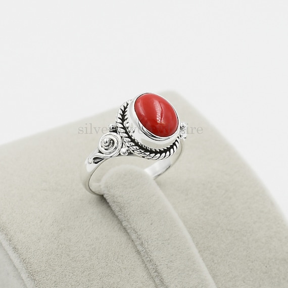 Red Stone Ring | Rebekajewelry