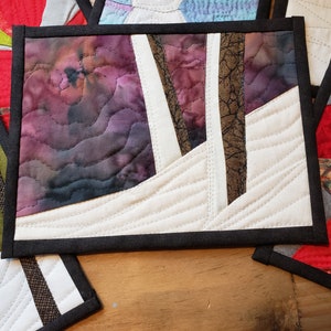 Christmas Improv Quilt Cards
