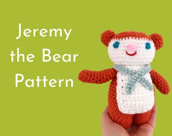 MOTIF : Jeremy, Colargol, Barnaby Bear au crochet PDF