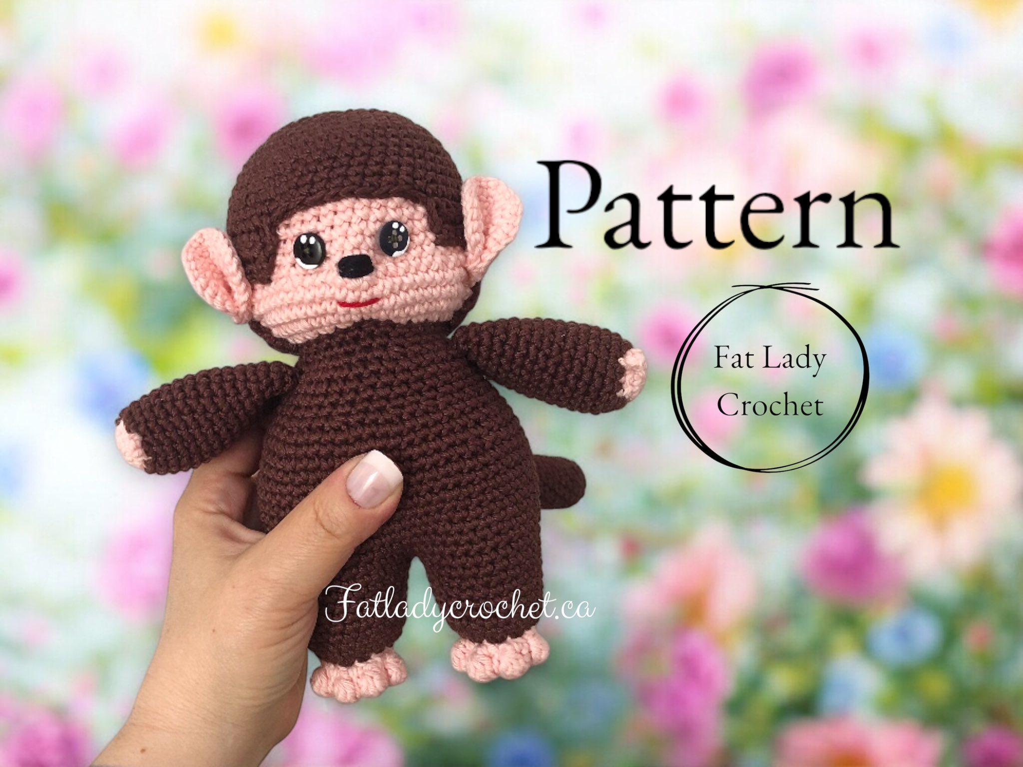 Monchhichi Crochet Pattern PDF