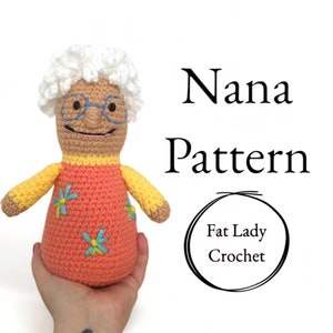 PATTERN: Crochet Nanalan Nana PDF