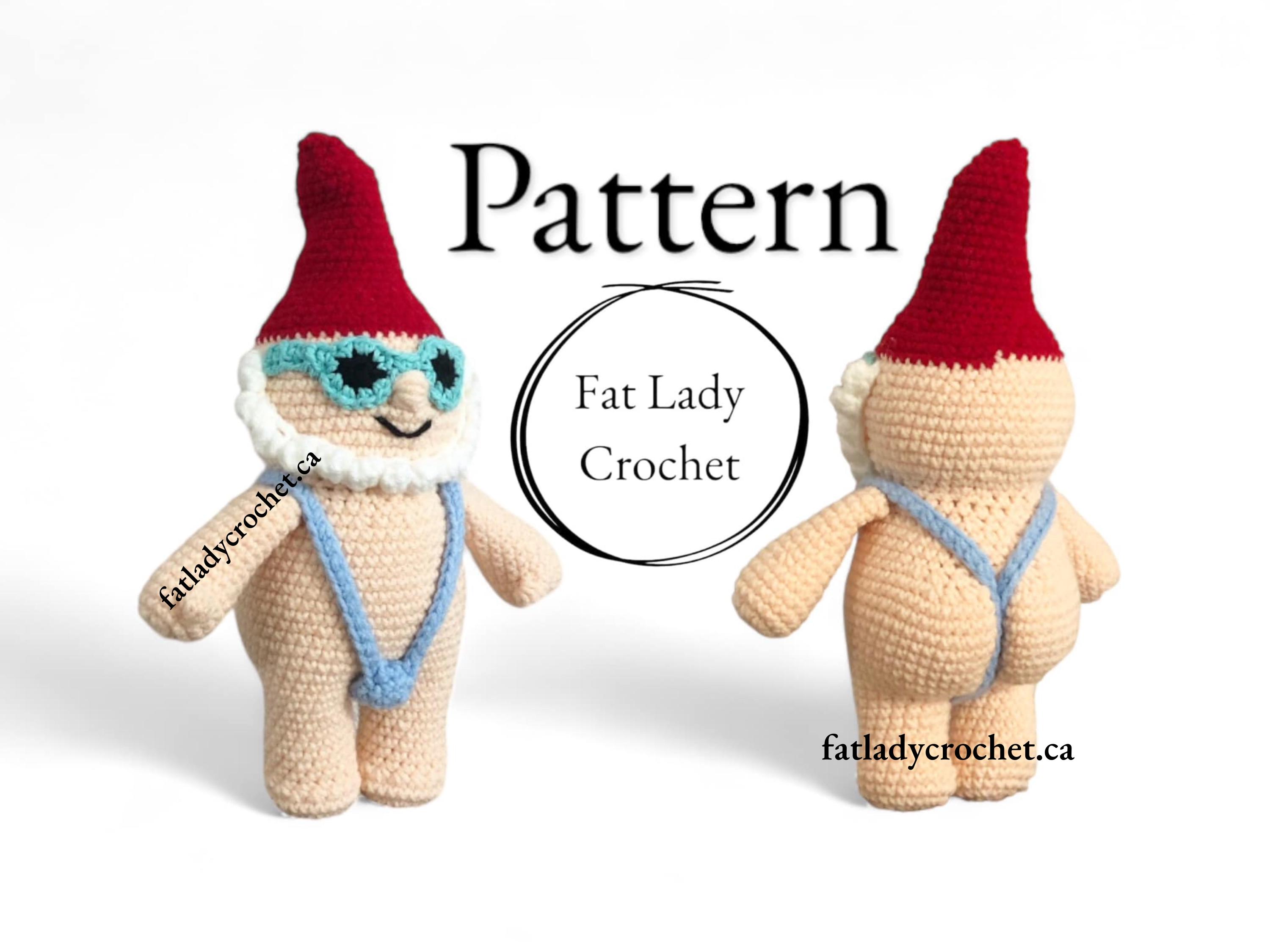 Crochet Pattern: Mankini Gnome - Etsy