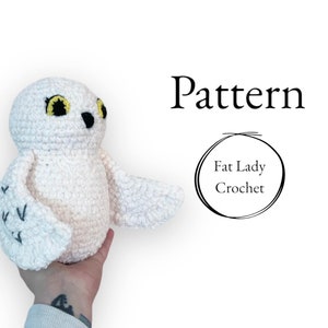 PATTERN: Crochet Snowy Owl