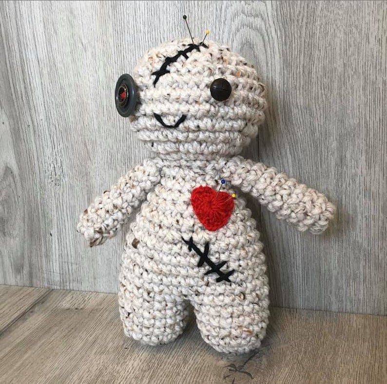 Quick and Easy Crochet Voodoo Doll PDF PATTERN ONLY Digital Etsy