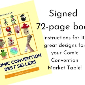 Comic Con Best Sellers: cute crochet patterns PHYSICAL BOOK