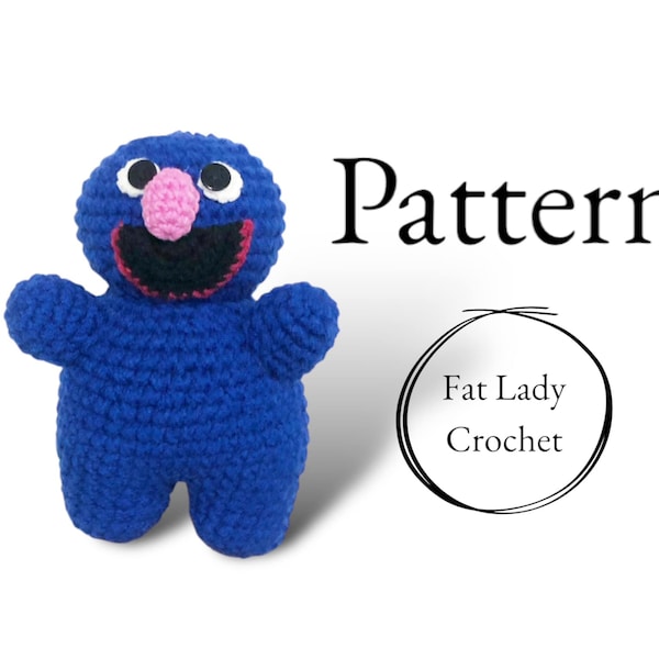 PATTERN: Crochet Grover PDF