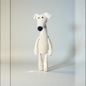 Long Dog Crochet Pattern – Easy Amigurumi PDF