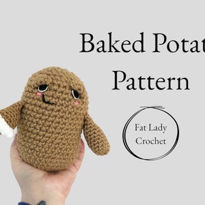 PATTERN: Crochet Baked Potato PDF