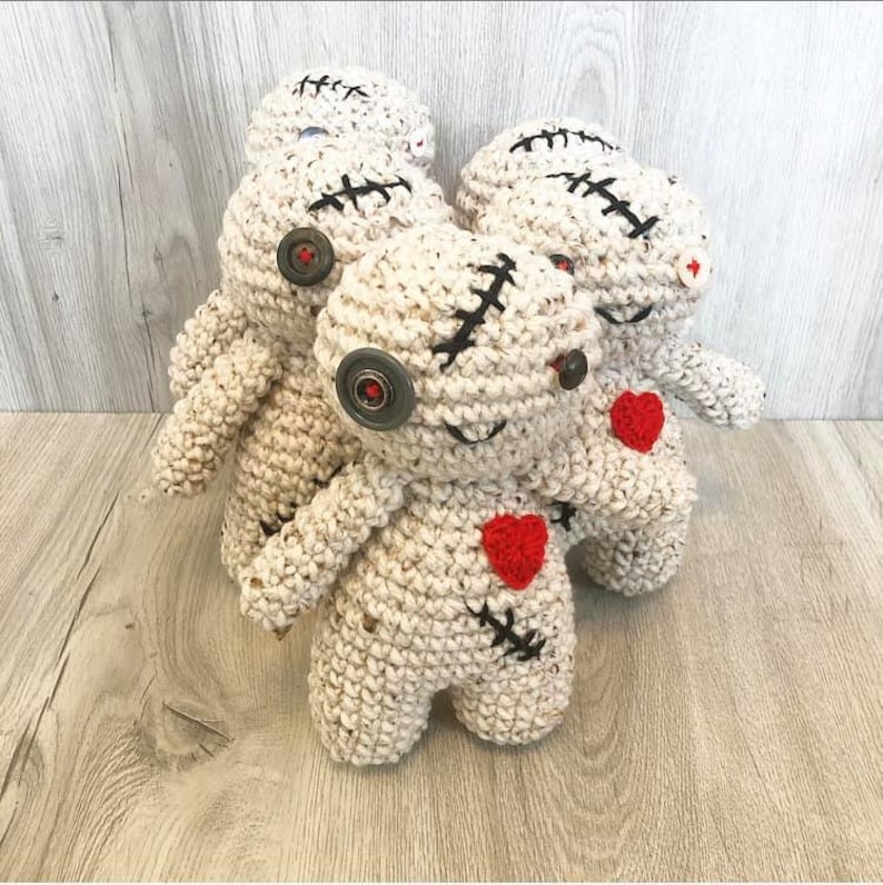 Quick and Easy Crochet Voodoo Doll PDF PATTERN ONLY Digital Etsy