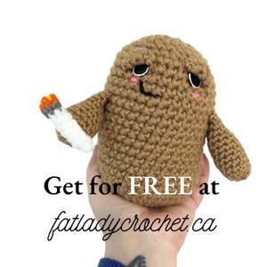 PATTERN: Crochet Baked Potato PDF