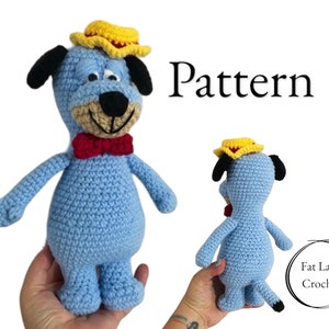 PATTERN: Crochet Huckleberry Hound PDF