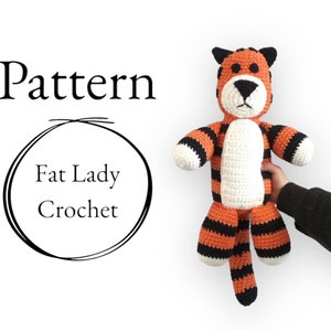 PATTERN: crochet Hobbes Tiger PDF