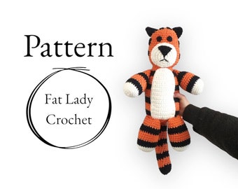 PATTERN: crochet Hobbes Tiger PDF