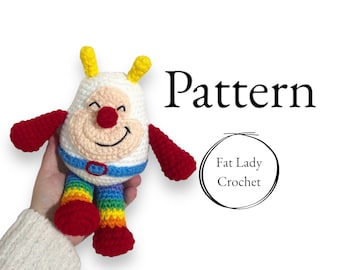 PATTERN: Crochet Rainbow Brite Sprite Twink PDF