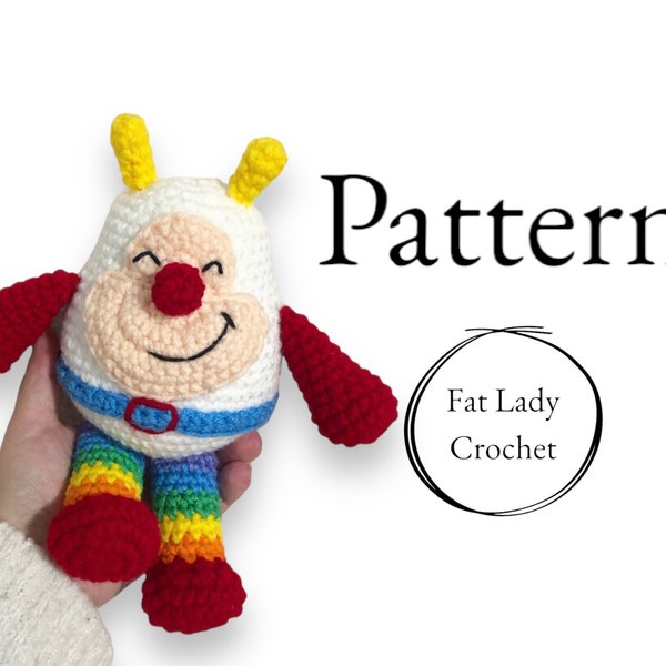 PATTERN: Crochet Rainbow Brite Sprite Twink PDF