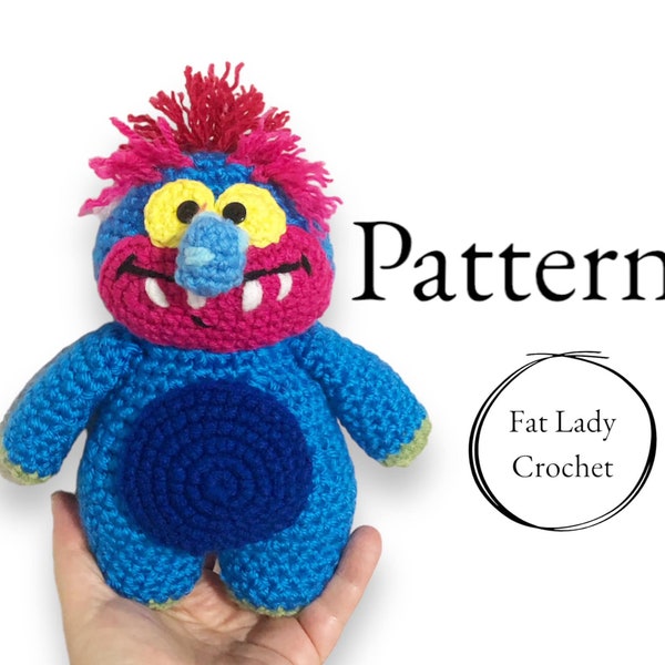 PATTERN: Crochet My Pet Monster PDF