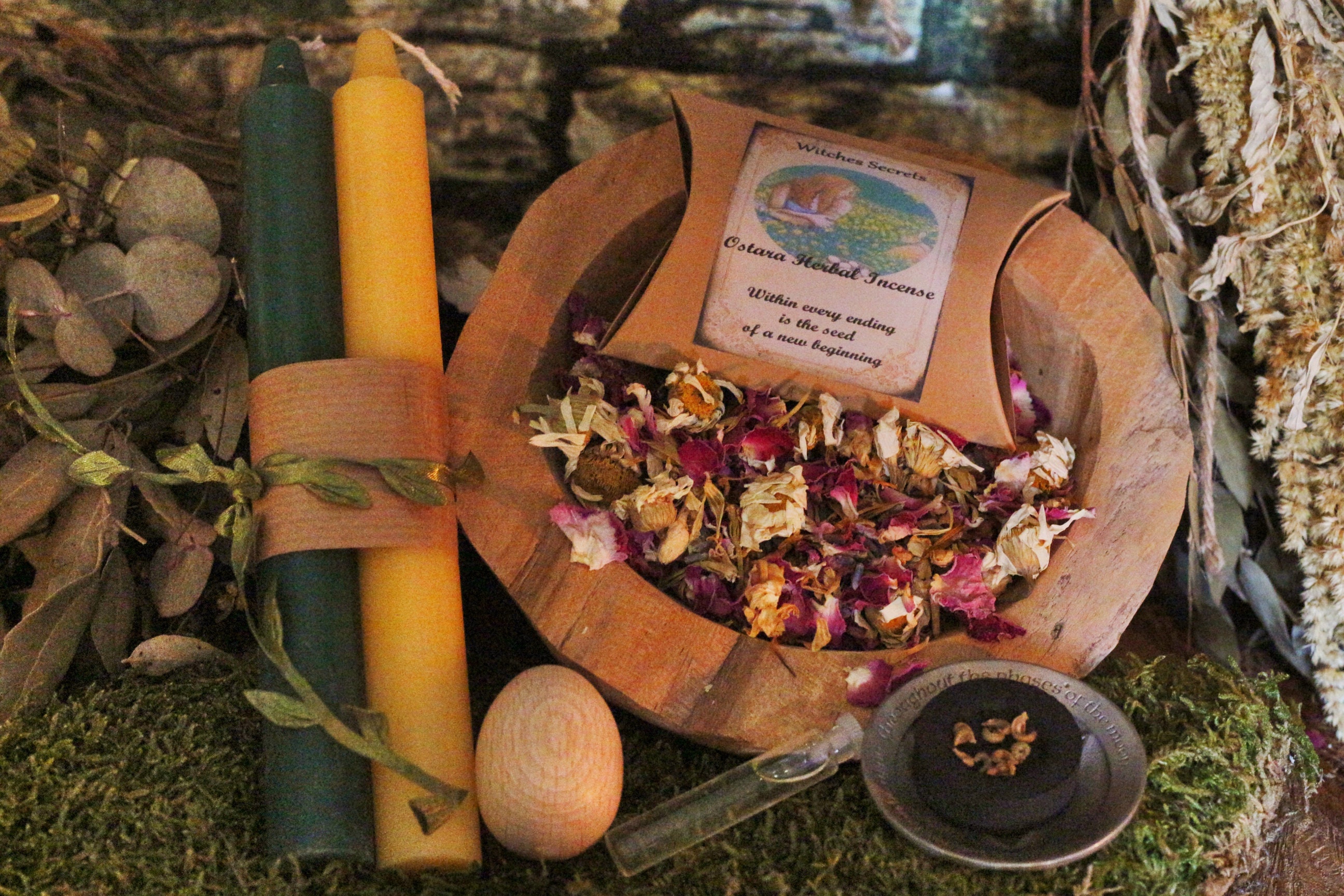 Ostara Ritual setWheel of the | Etsy