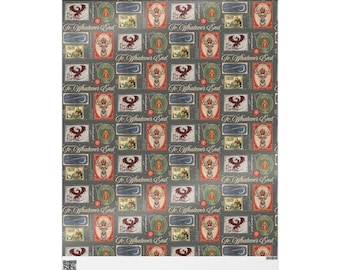 Throne of Glass Wrapping Paper | To Whatever End, Firehart | Fantasy Bookish Gift Wrap | Sarah J Maas Inspired