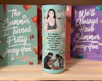 Summer I Turned Pretty Tumbler | “Conrad Is the Sun” Quote | TSITP Fan Art Gift for Book Lovers