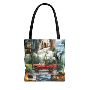 Twilight Inspired Tote Bag | Bellas Truck & Forks Forest Scene