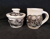 Hand Made Ceramic Creamer (only) #5