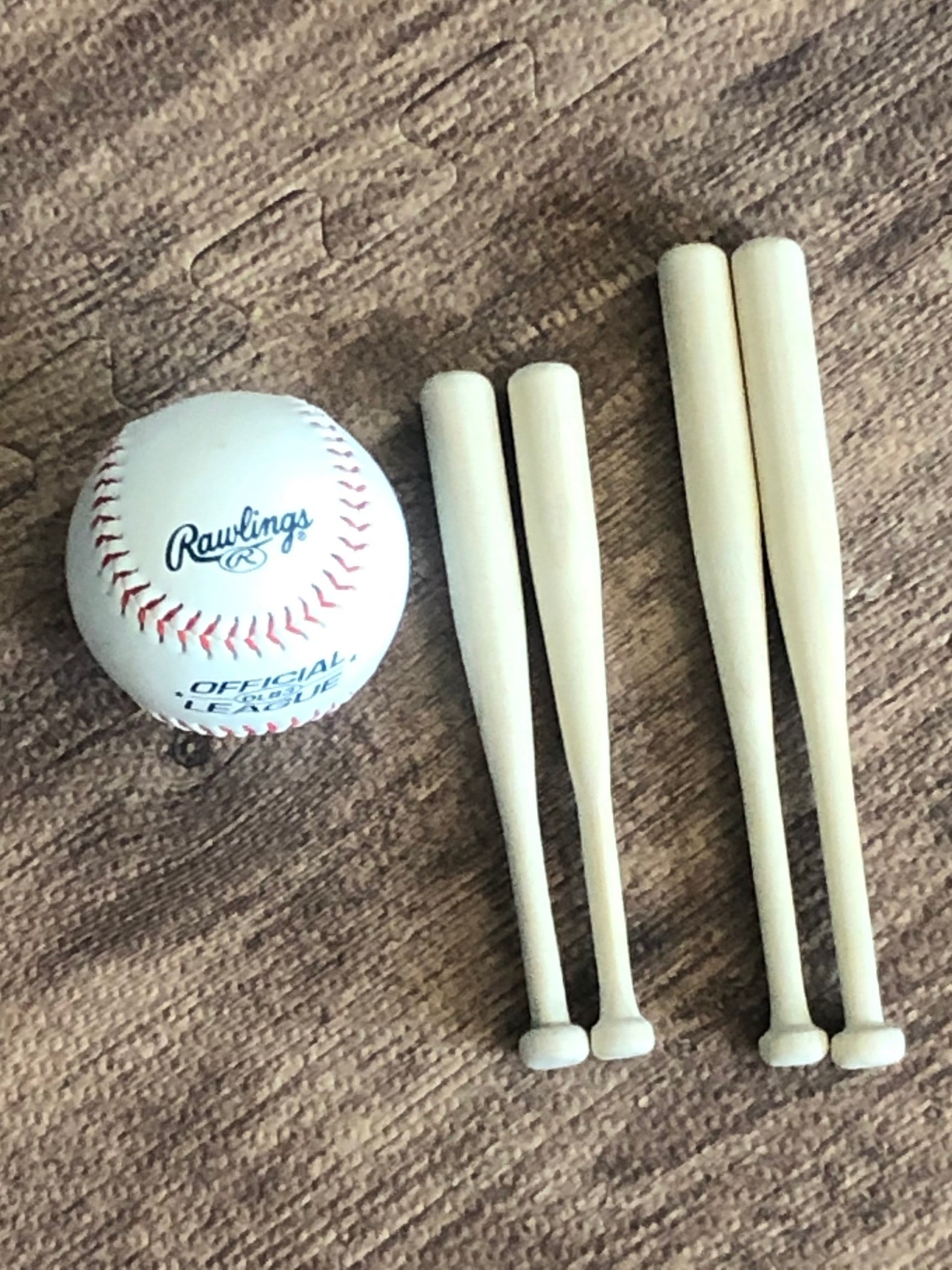 Baseball Bat Mini 6 bate de béisbol de madera bate de | Etsy