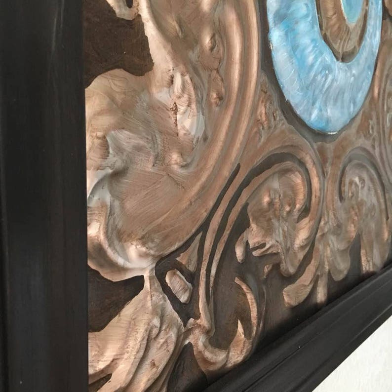 Große Zinn Deckenfliese Vintage-Design Zinn Deckenfliese | Etsy