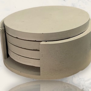 Concrete Coaster Set