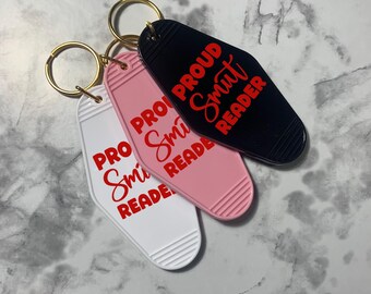 Booktok Hotel Keychain “Proud Smut Reader”